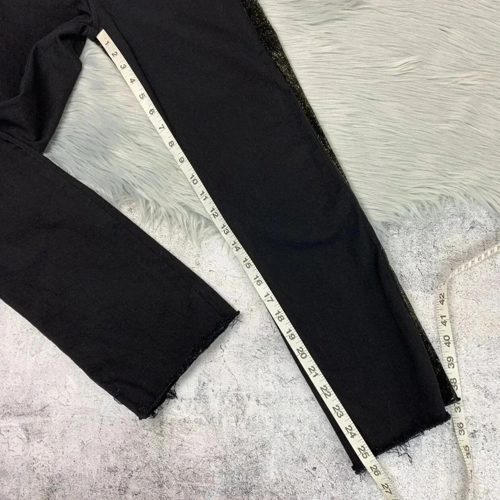 FRAME DENIM Le High Straight Jeans Velvet Tux Ray Stagger Women's Size 25 - Picture 11 of 13